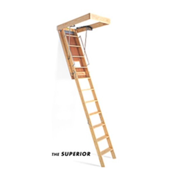 The Marwin Superior 22.5 x 54 10 ft. Attic Stair 300Lb TH601414